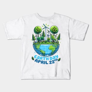 Earth day Kids T-Shirt